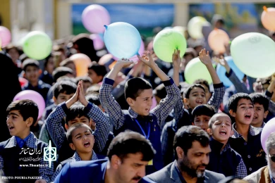 مراسم رونمایی از پوستر جشنواره تئاتر کودک