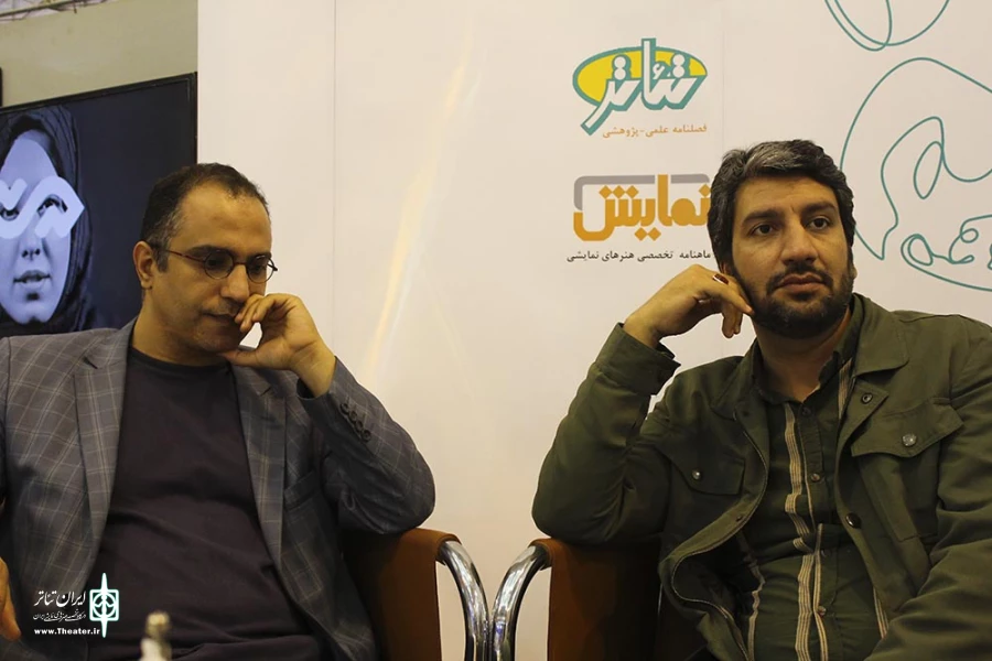 نشست گروه نمایش «کلنل» در غرفه «ایران تئاتر» درحال برگزاری است 4