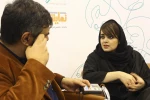 حضور ساناز بیان در غرفه ایران تئاتر 3