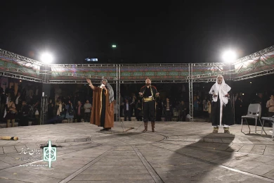 مجالس تعزیه در محوطه مجموعه تئاتر شهر