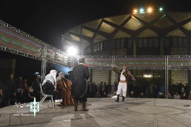 مجالس تعزیه در محوطه مجموعه تئاتر شهر