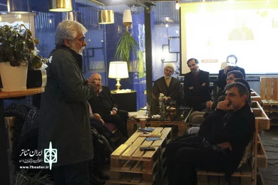 تقدیر اهالی تئاتر از علی مراد خانی