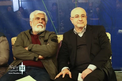 تقدیر اهالی تئاتر از علی مراد خانی