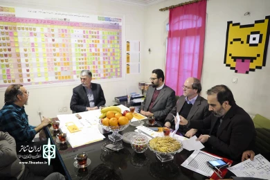 باردید دکتر صالحی از دبیرخانه جشنواره تئاتر فجر