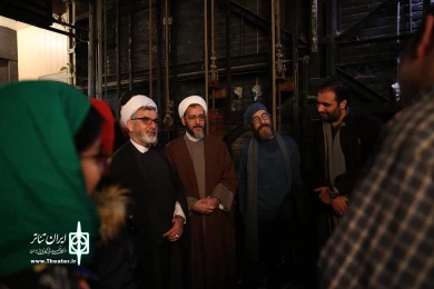 حجت‌الاسلام احمد مازنی در تئاتر فجر