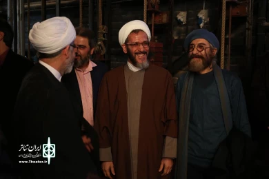 حجت‌الاسلام احمد مازنی در تئاتر فجر
