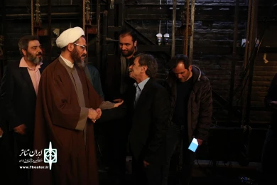 حجت‌الاسلام احمد مازنی در تئاتر فجر