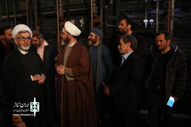 حجت‌الاسلام احمد مازنی در تئاتر فجر
