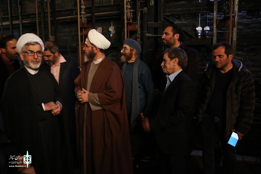 حجت‌الاسلام احمد مازنی در تئاتر فجر