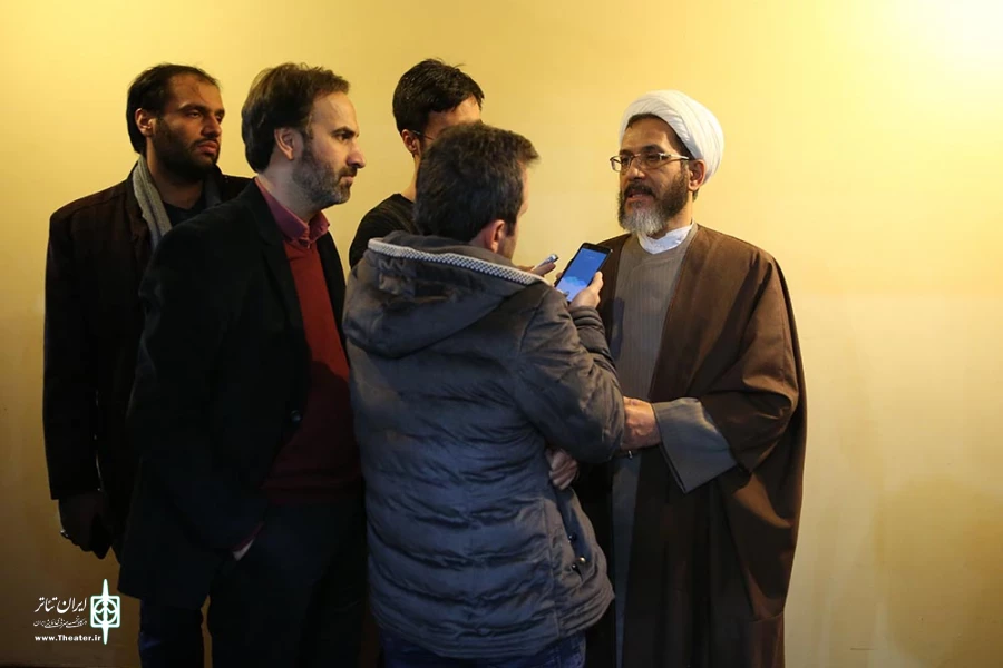 حجت‌الاسلام احمد مازنی در تئاتر فجر