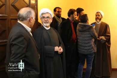 حجت‌الاسلام احمد مازنی در تئاتر فجر