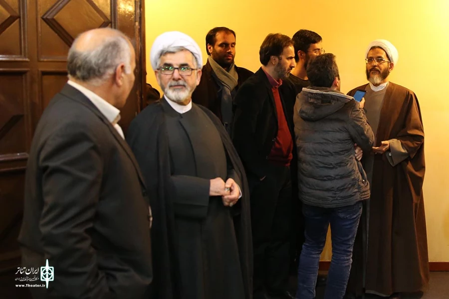 حجت‌الاسلام احمد مازنی در تئاتر فجر