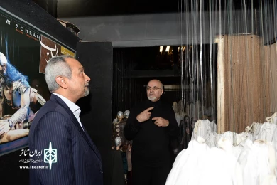 محمد نهاوندیان معاون اقتصادی نهاد ریاست جمهوری در تالار فردوسی