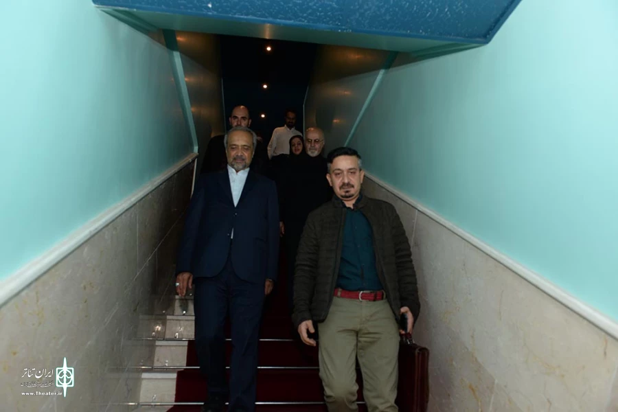 محمد نهاوندیان معاون اقتصادی نهاد ریاست جمهوری در تالار فردوسی