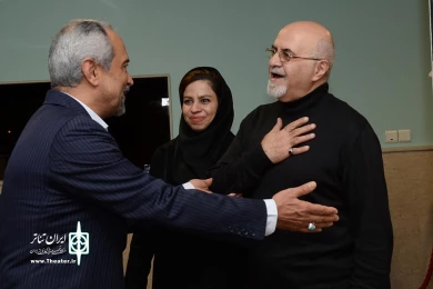محمد نهاوندیان معاون اقتصادی نهاد ریاست جمهوری در تالار فردوسی