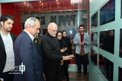 محمد نهاوندیان معاون اقتصادی نهاد ریاست جمهوری در تالار فردوسی