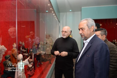 محمد نهاوندیان معاون اقتصادی نهاد ریاست جمهوری در تالار فردوسی