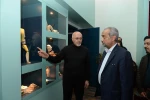 محمد نهاوندیان معاون اقتصادی نهاد ریاست جمهوری در تالار فردوسی