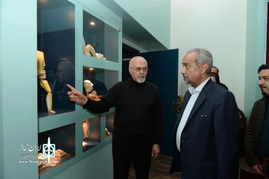 محمد نهاوندیان معاون اقتصادی نهاد ریاست جمهوری در تالار فردوسی