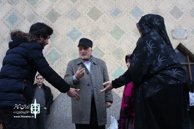 تئاترخیابانی به مناسبت شهادت حضرت فاطمه‎