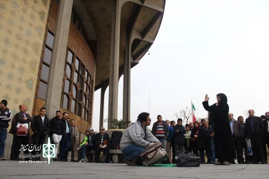 تئاترخیابانی به مناسبت شهادت حضرت فاطمه‎