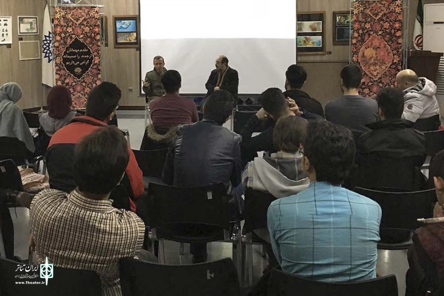 کانال کمیل در عصرانه نمایش حوزه هنری قم دیده شد 2