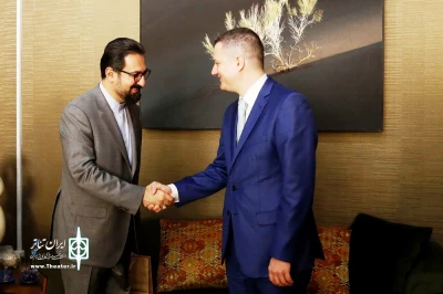 دیدار معاون وزیر فرهنگ اسلواکی با معاون هنری وزارت ارشاد در فرهنگسرای نیاوران

مجتبی حسینی: بهترین سفرای ایران آثار هنری هستند