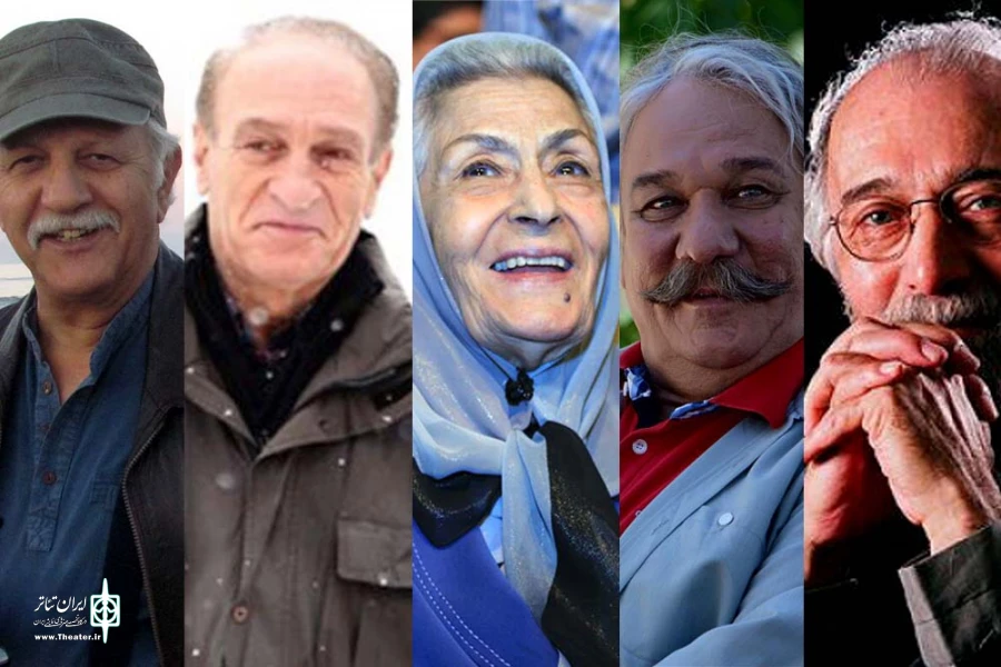 کانون کارگردانان از  پنج هنرمند تئاتر کشور تقدیر می‌کند 2