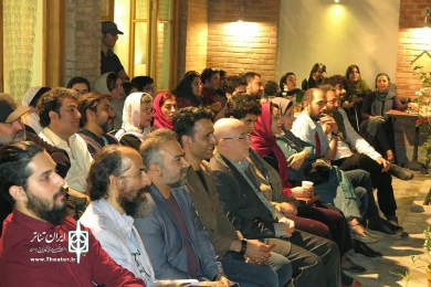 تقدیر اهالی تئاتر از مهدی شفیعی