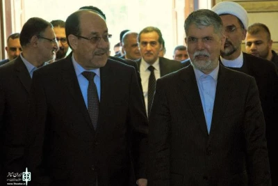 Iran’s culture min. meets with Iraqi Vice President Nouri Al-Maliki in Baghdad

The world sees an alliance between Iran and Iraq