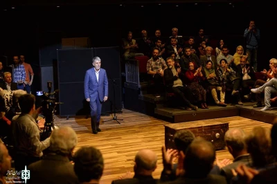 During the ceremony

New building of “ Khaane Theater” was opened