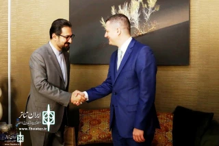In the meeting with the Iranian and Slovak officials

Mojtaba Hosseini: The best ambassadors are art works in Iran
