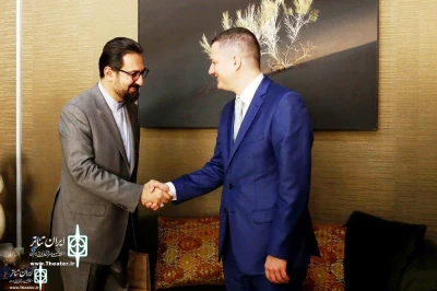 In the meeting with the Iranian and Slovak officials

Mojtaba Hosseini: The best ambassadors are art works in Iran