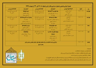 خبرهایی از سومین روز جشنواره سراسری تئاتر ارتش؛

اجرای سه نمایش و دو کارگاه در میثاق 8