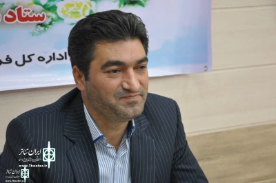 Shahram  Karami Appoints

Jalal Ghalekhani as a Director of  the 13th Mariwan International Street Theater Fest.