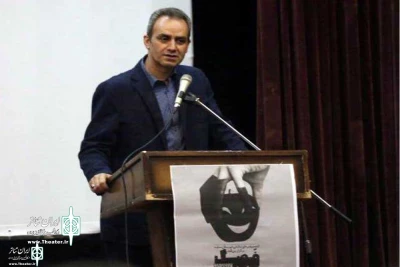 At the opening ceremony of the Damavand Theater season

Sharam Karami: The Damavand Theater season shows a great transformation in Tehran's theater