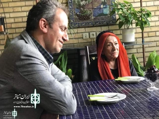 At a meeting with the Director General of Performing Arts  Center

Pari Saberi: I feel alive when I'm busy in theater
