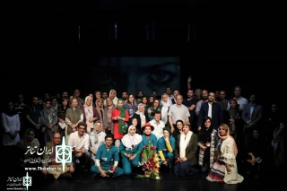 At the opening ceremony of "Scarecrow"

The performance was dedicated to Iranian workers