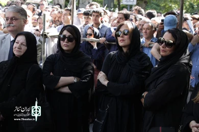 تشییع پیکر عزت الله انتظامی