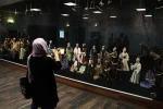 بازدید میهمانان جشنواره عروسکی از موزه عروسک