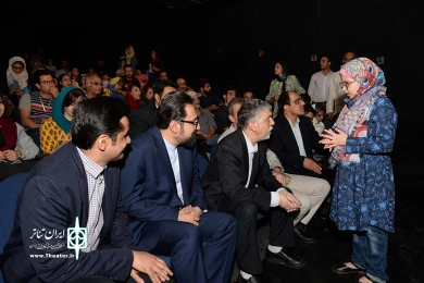 وزیر ارشاد میهمان جشنواره عروسکی