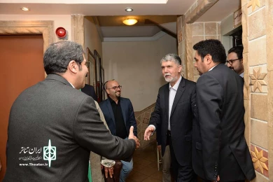 وزیر ارشاد میهمان جشنواره عروسکی