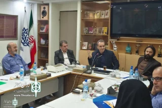 At the annual meeting

Shahram Karami: Theater is an artistic service
