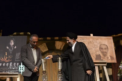 آیین نکوداشت زنده یاد انوشیروان ارجمند و افتتاحیه نمایش خاتون