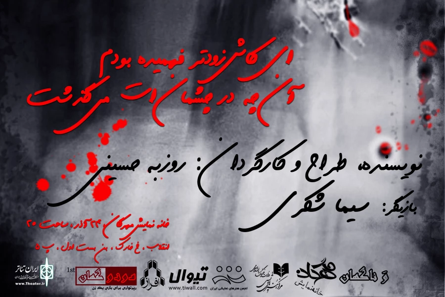 «ای‌کاش زودتر فهمیده بودم...» در خانه نمایش به صحنه می‌رود 3