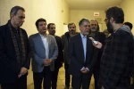 بازدید وزیر فرهنگ وارشاد از کارگاه های همایش برگزیدگان تئاتر استان ها