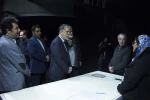 بازدید وزیر فرهنگ وارشاد از کارگاه های همایش برگزیدگان تئاتر استان ها