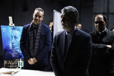بازدید وزیر فرهنگ وارشاد از کارگاه های همایش برگزیدگان تئاتر استان ها