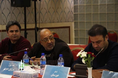 نشست رؤسا  استانی  انجمن هنر های نمایشی با حمید نیلی