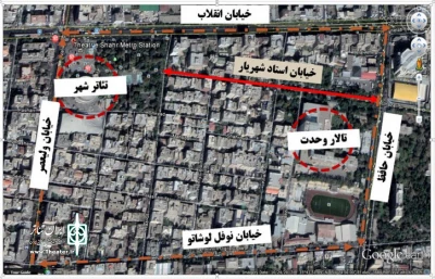 مرور یک طرح شهری به بهانه فراخوان جشنواره طراحی مبلمان شهری دایره خلاق

پهنه رودکی گذر فرهنگی و هنری تهران می‌شود